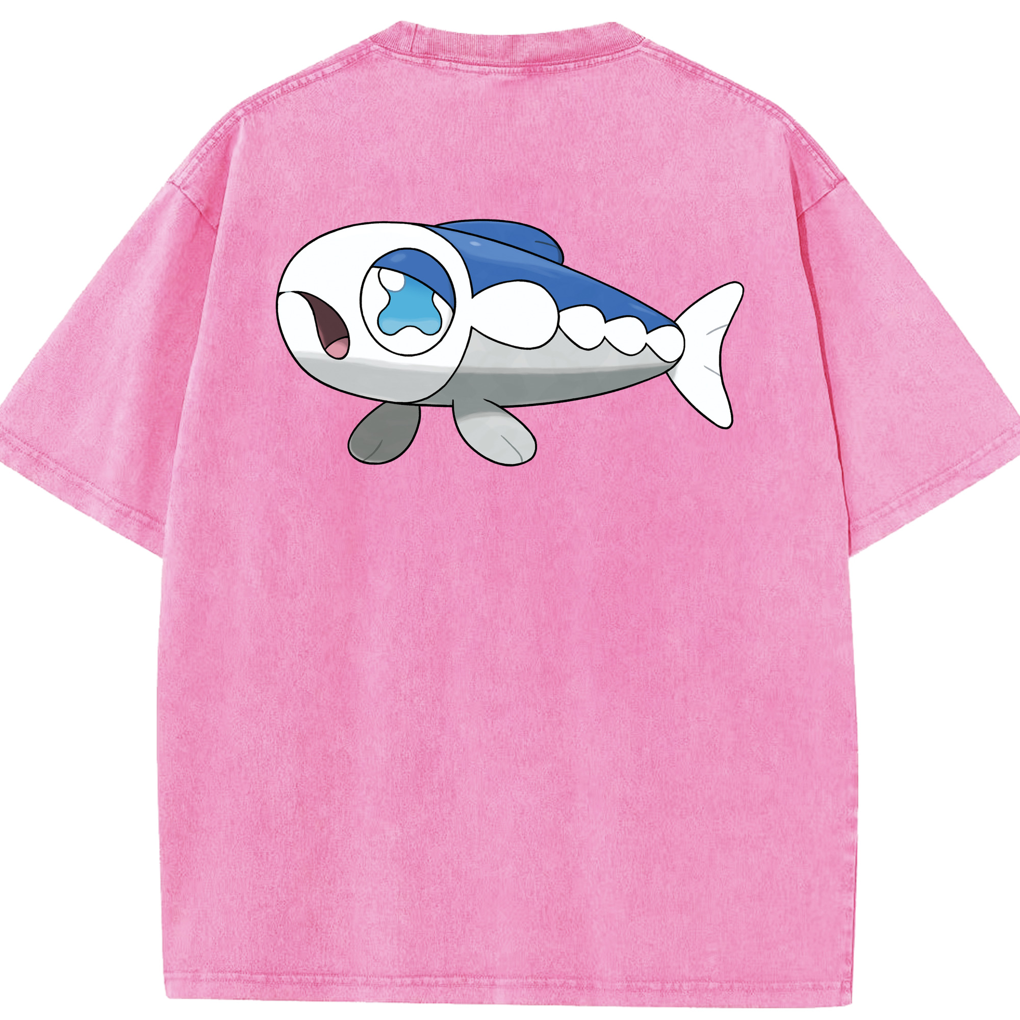 （画像用） ポケットモンスター Pokémon 綿100% ヴィンテージ風 半袖Tシャツ（背面プリント）